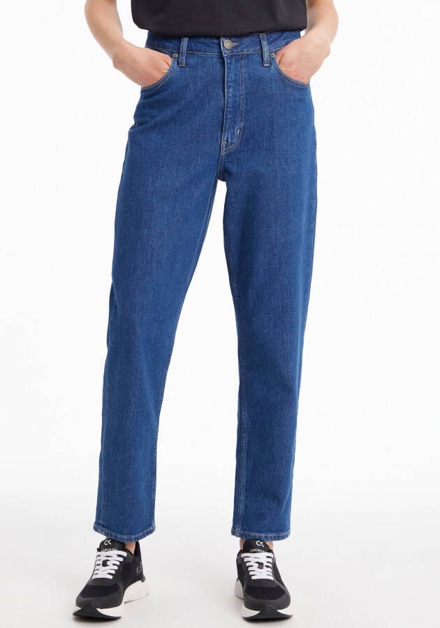 Calvin Klein Tapered jeans HR TAPERED MID BLUE