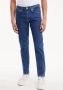 Calvin Klein Jeans Slim fit jeans met labelstitching - Thumbnail 2