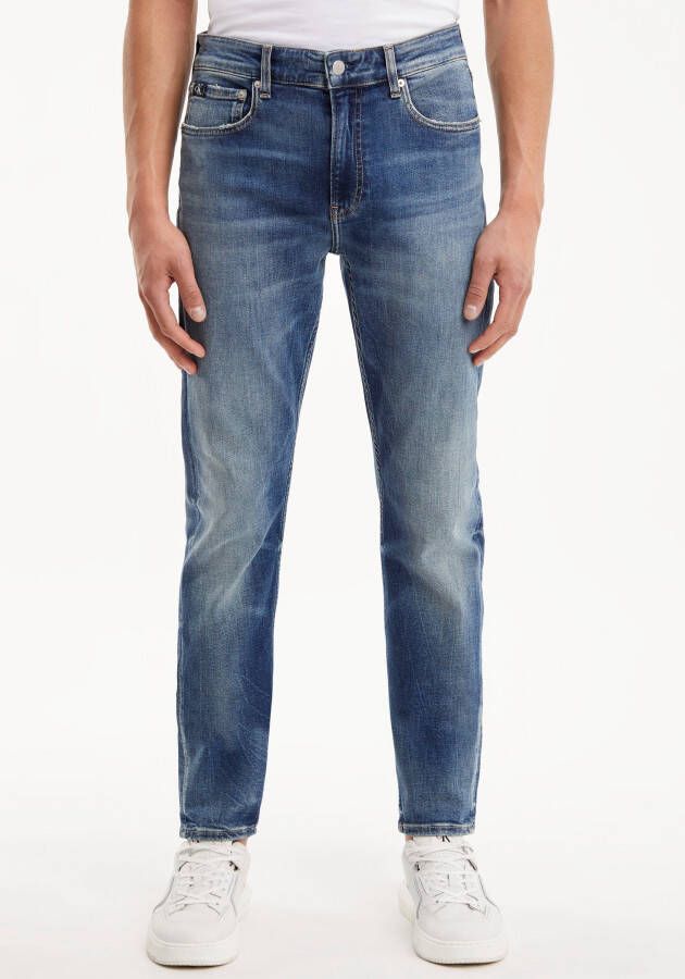 Calvin Klein Verhoog je denimspel met stijlvolle slim-fit jeans Blue Heren