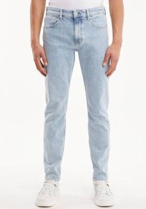 Calvin Klein Light Blue Cotton Jeans & Pant Blauw Heren