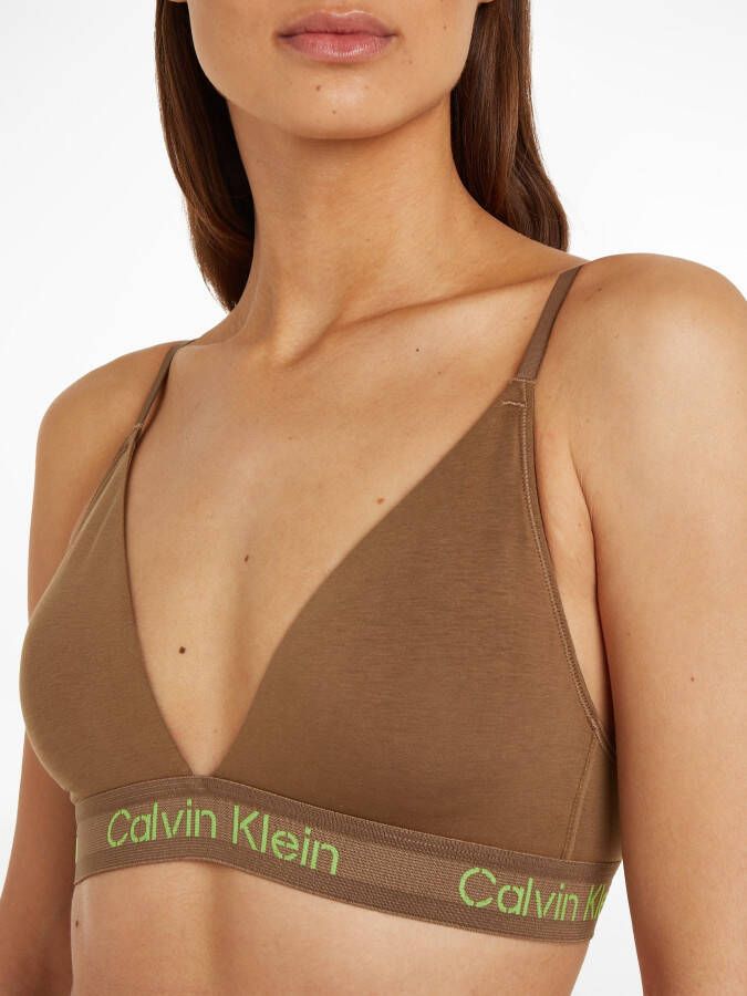 Calvin Klein Underwear Triangelbeha met contrastgarnering
