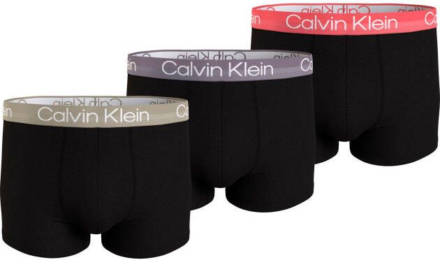 Calvin Klein Trunk 3PK met elastische logo-band (Set van 3)