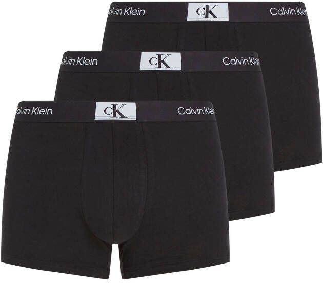 Calvin Klein Trunk 3PK met -logo op de elastische band (Set van 3)