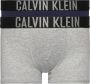 Calvin Klein UNDERWEAR boxershort set van 2 grijs donkerblauw Jongens Katoen 128-140 - Thumbnail 3