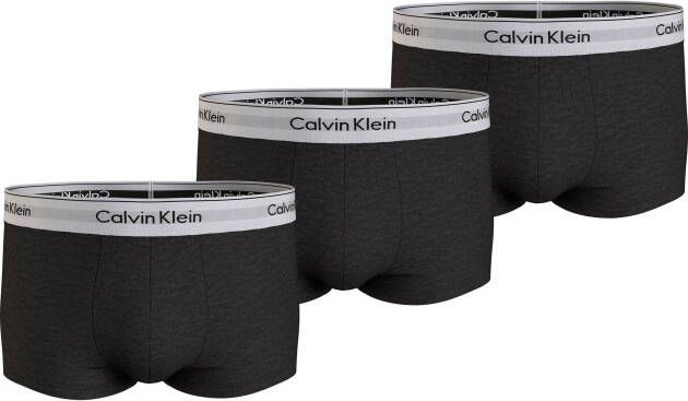 Calvin Klein Trunk LOW RISE TRUNK 3PK met elastische logo-band (Set van 3)