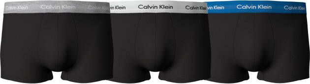 Calvin Klein Trunk LOW RISE TRUNK 3PK met -logo op de elastische band (set van 3)