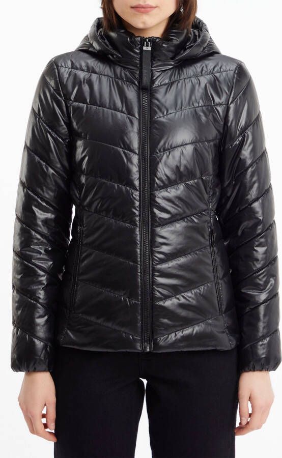 Calvin Klein Winterjack ESSENTIAL PADDED JACKET met een capuchon