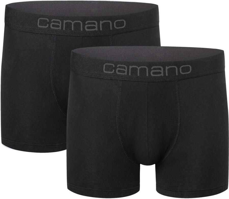 Camano Boxershort Comfort met elastische logoband (Set van 2)