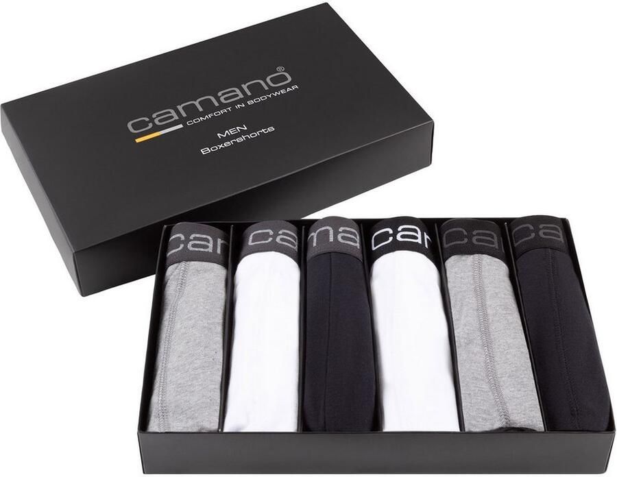 Camano Boxershort Comfort met stretch-logoband (Set van 6) - Foto 8