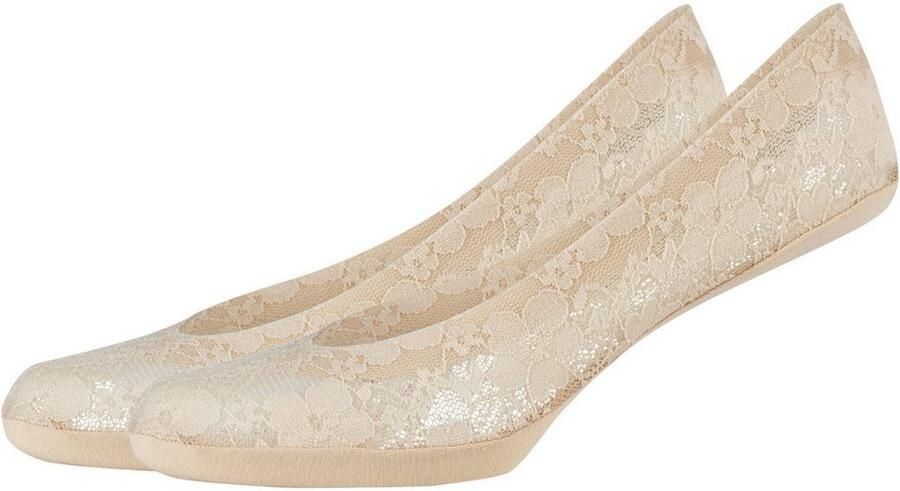 Ca o Enkelsokken Comfort met fijne kant vervaardigd (4 paar) - Foto 2