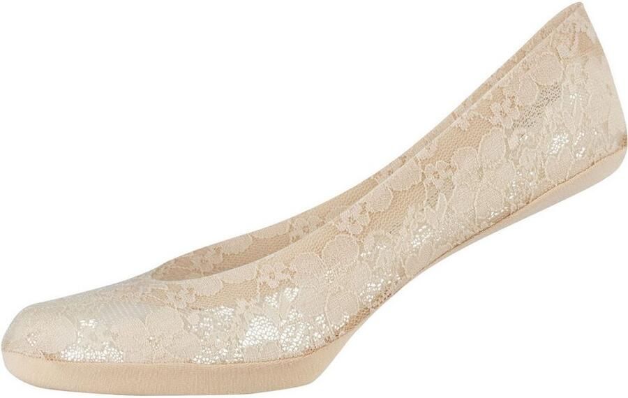 Ca o Enkelsokken Comfort met fijne kant vervaardigd (4 paar)