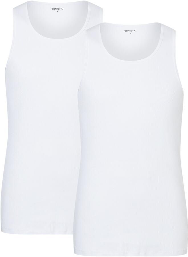 Camano Hemd Comfort met diepe ronde hals (Set van 2) - Foto 6