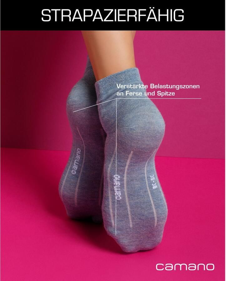 Ca o Korte sokken CA-Soft met een hoog katoengehalte (set 7 paar) - Foto 3