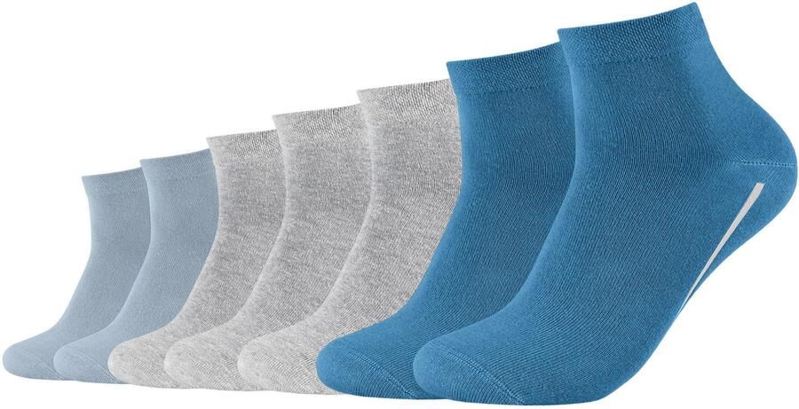 Ca o Korte sokken CA-Soft met een hoog katoengehalte (set 7 paar)