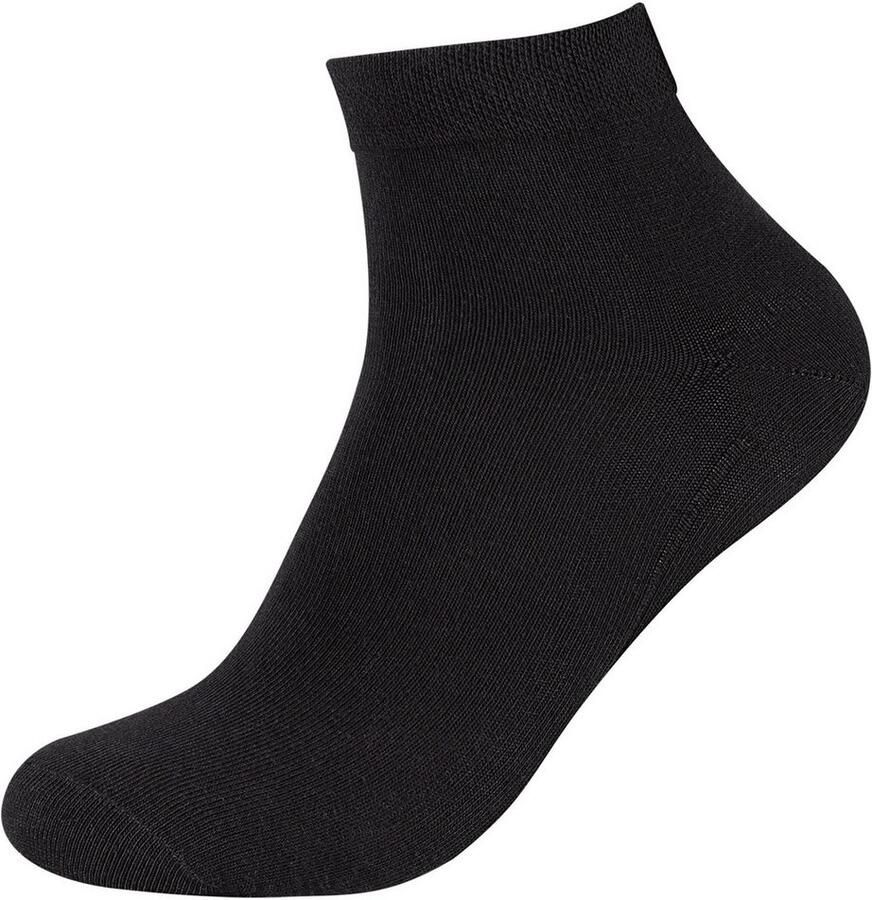 Ca o Korte sokken CA-Soft met zachte comfortboorden (4 paar)