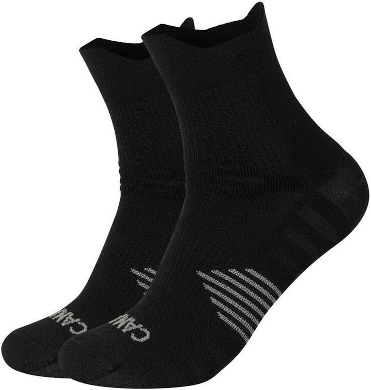 Ca o Korte sokken Function Perfor ce multi sportsokken voetboogondersteuning gewatteerde zool (4 paar) - Foto 3