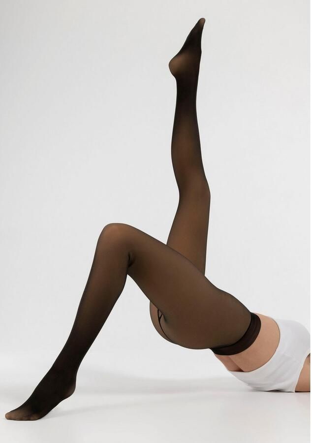 Camano Maillot Comfort Thermo warme & transparante panty 120DEN comfort katoen kruis (1-pack) - Foto 5