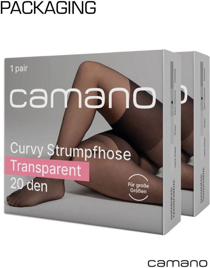 Ca o Panty Fine curvy met grote maten (Set van 2) - Foto 4