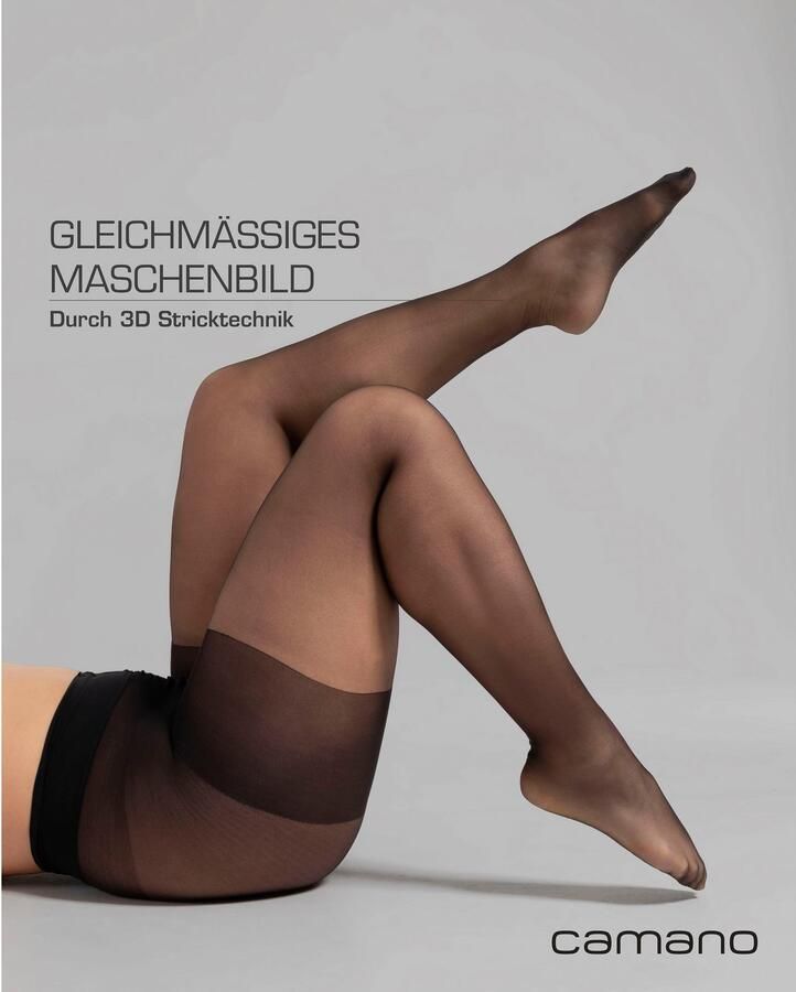 Camano Panty Fine curvy met naadloze taille-afsluiting (1 stuk)