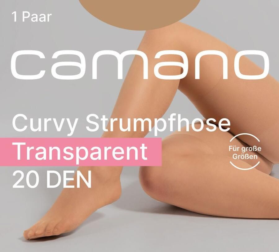 Camano Panty Fine curvy natuurlijke matte look