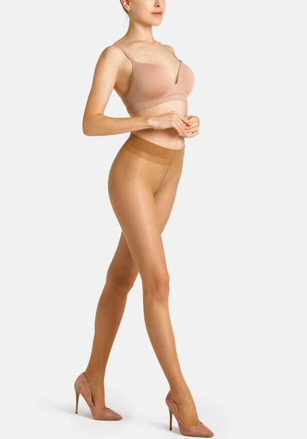 Ca o Panty Fine everyday met licht verstevigde nauwelijks zichtbare voetpunt (Set van 4) - Foto 4