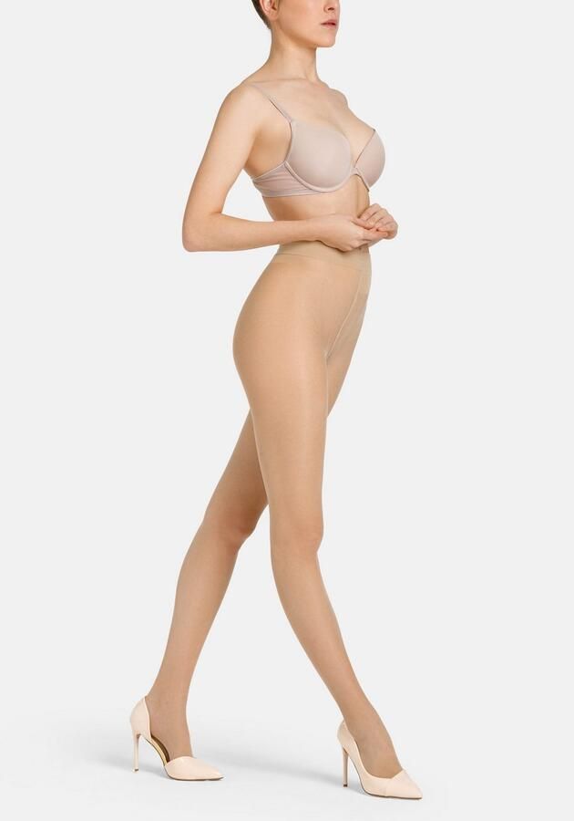 Camano Panty Fine everyday met licht verstevigde nauwelijks zichtbare voetpunt (Set van 4)