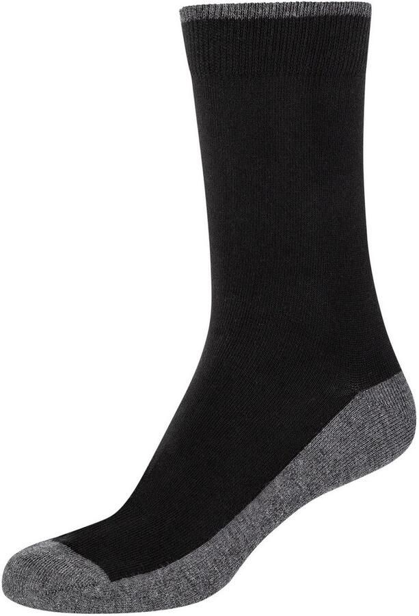 Camano Sokken CA-Soft Leopard sokken piqué tailleband versterkte hiel en teen (4 paar)