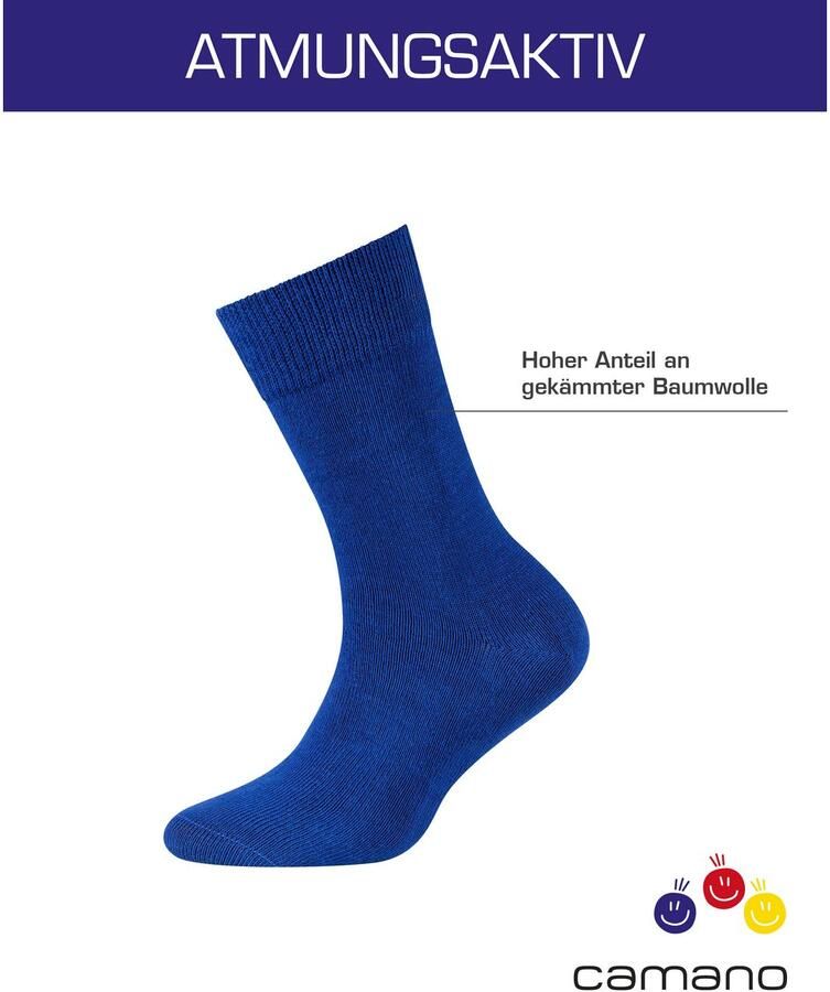 Ca o Sokken CA-Soft met comfortband en gepolsterde teen- hielzone (6 paar) - Foto 2