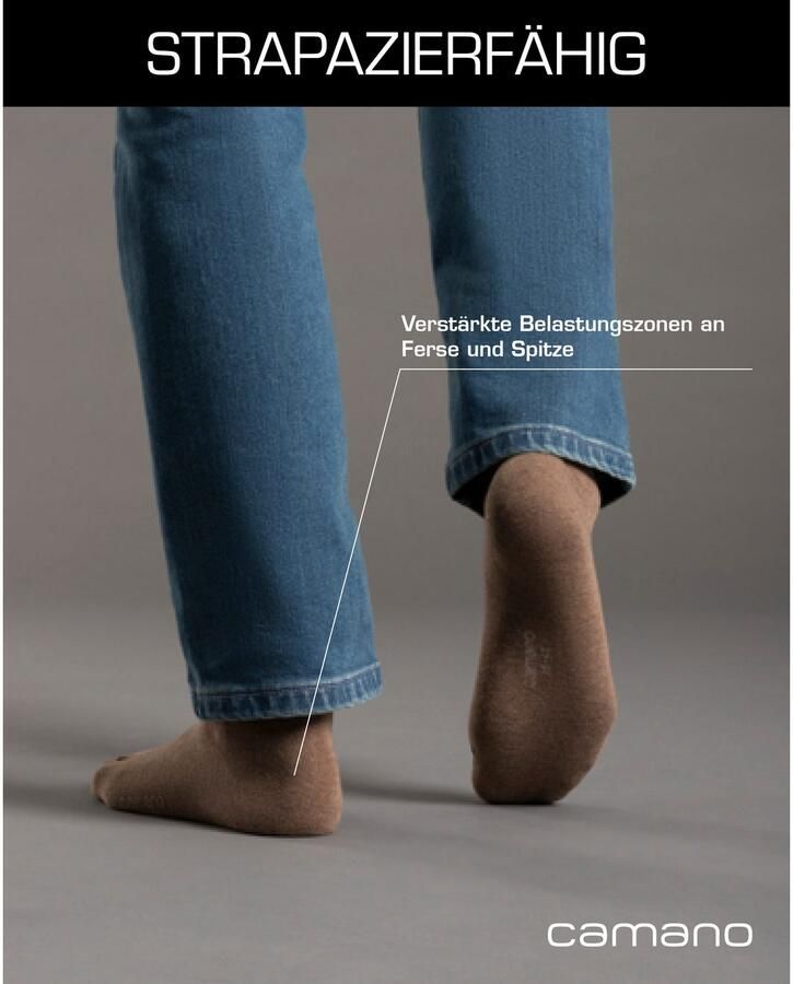 Ca o Sokken Comfort met versterkte hiel- en teengebied (set 9 paar)