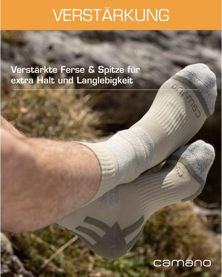 Ca o Wandelsokken Function met voetboogondersteuning (4 paar) - Foto 3