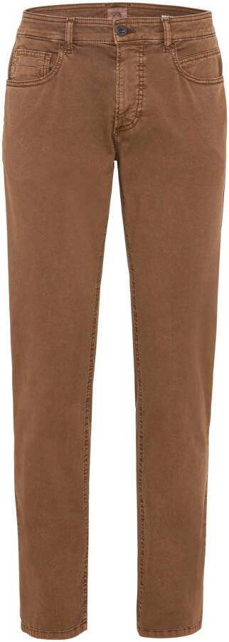 Camel active Regular fit broek met stretch model 'Houston'