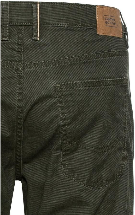 Camel active 5-pocket jeans met -badge op de achterkant - Foto 2