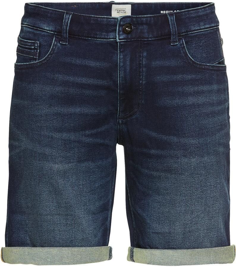 Camel active Korte regular fit jeans in 5-pocketmodel - Foto 4