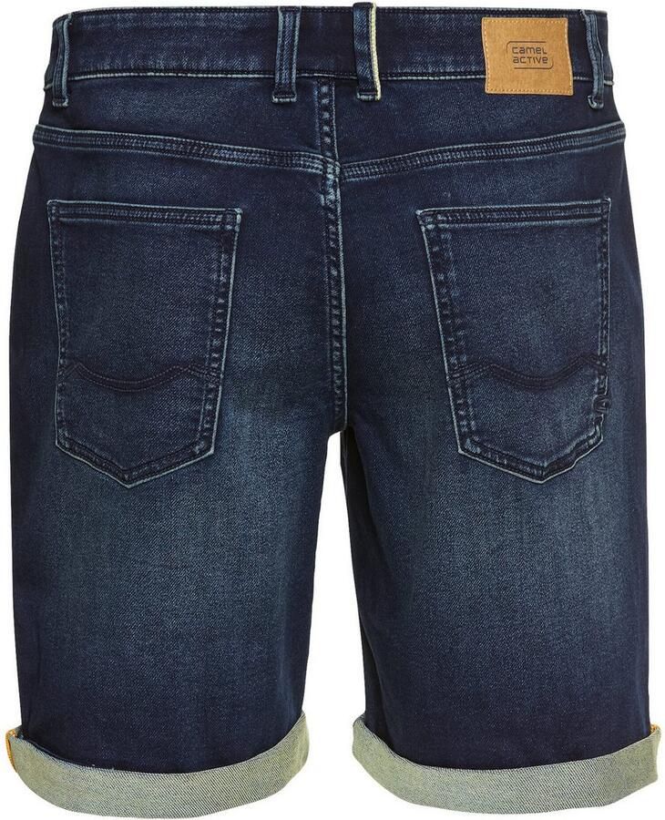 Camel active Korte regular fit jeans in 5-pocketmodel