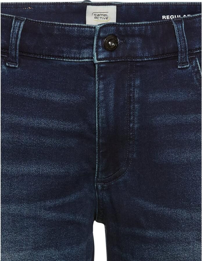 Camel active Korte regular fit jeans in 5-pocketmodel - Foto 2