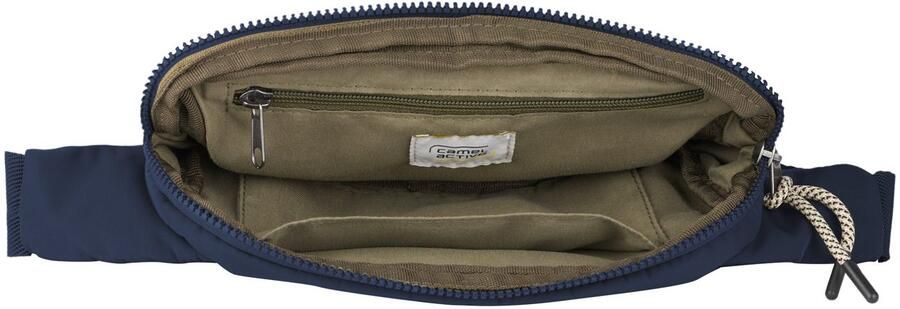 Camel active Buiktasje Aurum van gerecycled robuust nylon lichtgewicht met fijne details - Foto 3