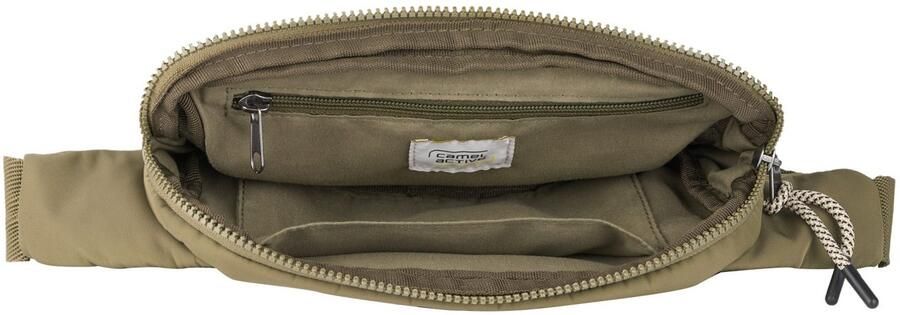 Camel active Buiktasje Aurum van gerecycled robuust nylon lichtgewicht met fijne details - Foto 4