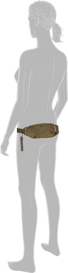 Camel active Buiktasje Aurum van gerecycled robuust nylon lichtgewicht met fijne details - Foto 6