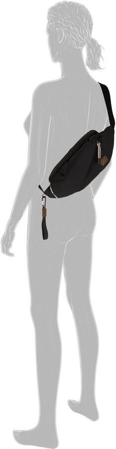 Camel active Buiktasje Aurum van gerecycled robuust nylon lichtgewicht met fijne details - Foto 4