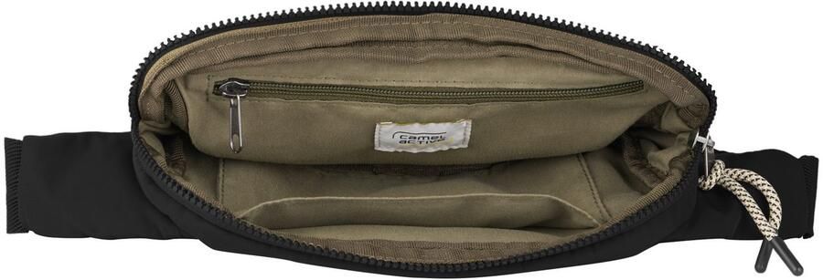 Camel active Buiktasje Aurum van gerecycled robuust nylon lichtgewicht met fijne details - Foto 3