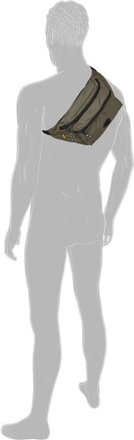 Camel active Buiktasje Terra van gerecycled nylon en volumineus aangebrachte zakken - Foto 4