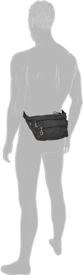 Camel active Buiktasje Terra van gerecycled nylon en volumineus aangebrachte zakken - Foto 3