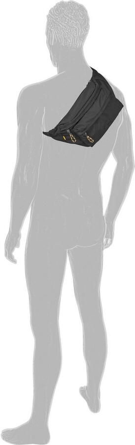 Camel active Buiktasje Terra van gerecycled nylon en volumineus aangebrachte zakken - Foto 4