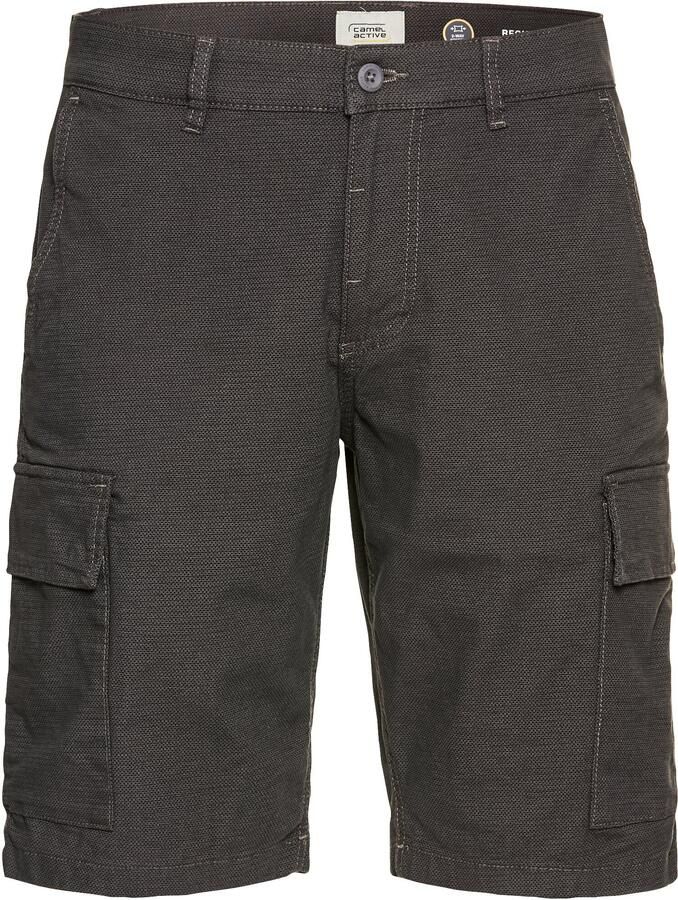 Camel active Cargobermuda Zomerbroek met cargozakken - Foto 3
