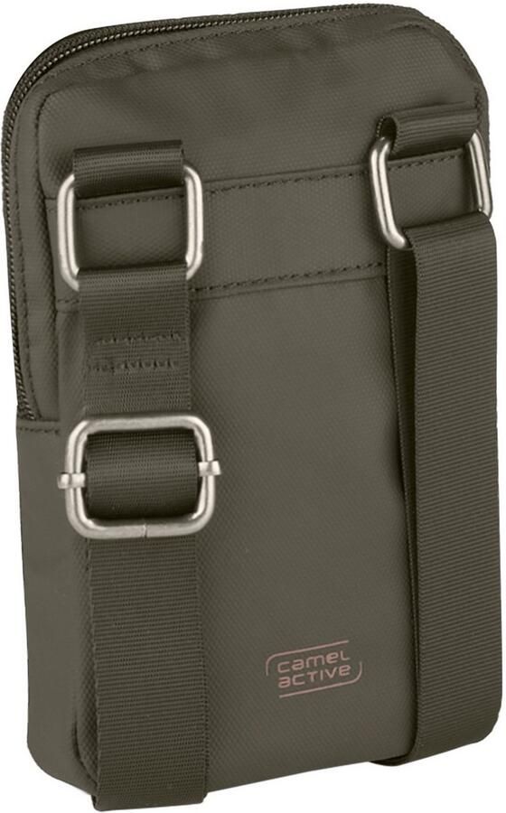 Camel active Gsm-tasje Explore waterafstotend gerecycled nylon en reflecterende ritsen - Foto 4