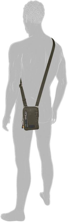 Camel active Gsm-tasje Explore waterafstotend gerecycled nylon en reflecterende ritsen - Foto 3