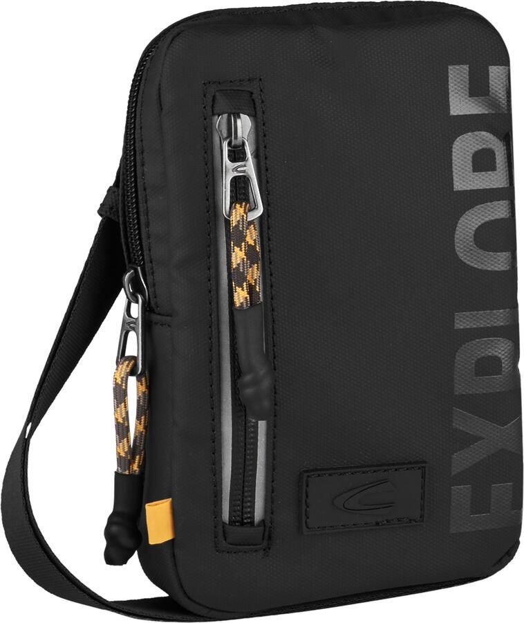 Camel active Gsm-tasje Explore waterafstotend gerecycled nylon en reflecterende ritsen - Foto 4