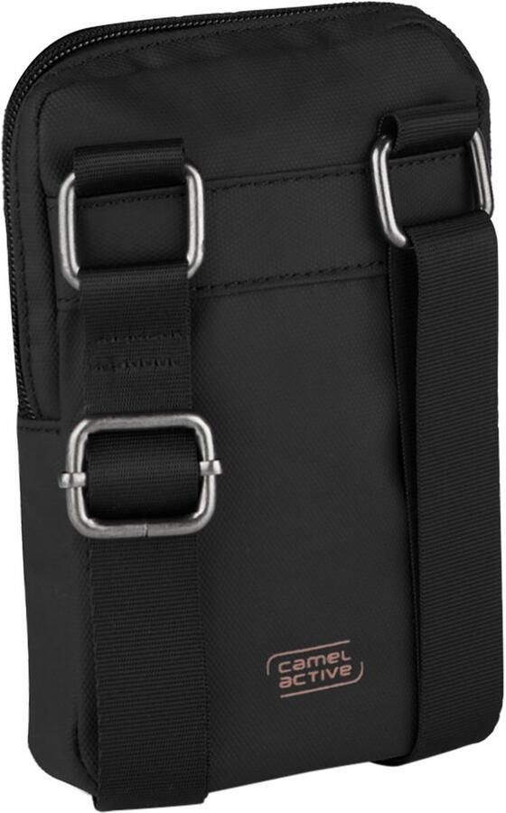 Camel active Gsm-tasje Explore waterafstotend gerecycled nylon en reflecterende ritsen - Foto 2