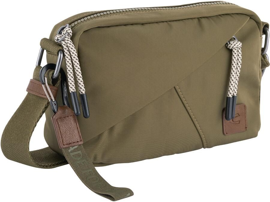 Camel active Handtas Aurum van gerecycled robuust nylon lichtgewicht met fijne details - Foto 5