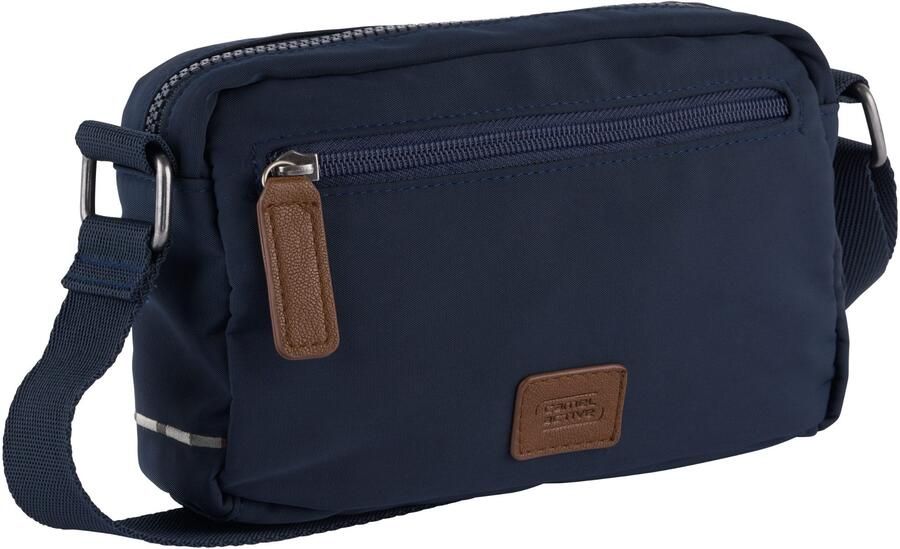 Camel active Handtas Aurum van gerecycled robuust nylon lichtgewicht met fijne details - Foto 5